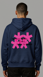 HATE & LOVE  ZIP HOODIE