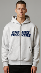 ENEMIES TO LOVERS ZIP HOODIE